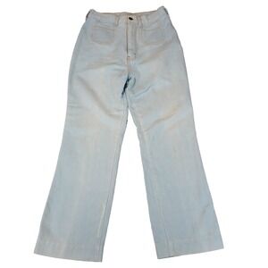 Gap 70s Straight High-Rise Jeans Pockets Denim Blue Women's Size 12‎